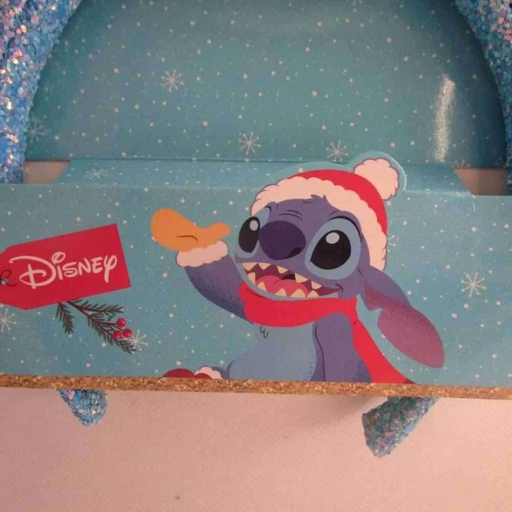 Disney Lilo & Stitch Fashion Santa Headband Girls Christmas dress-up costume New - Picture 7 of 8